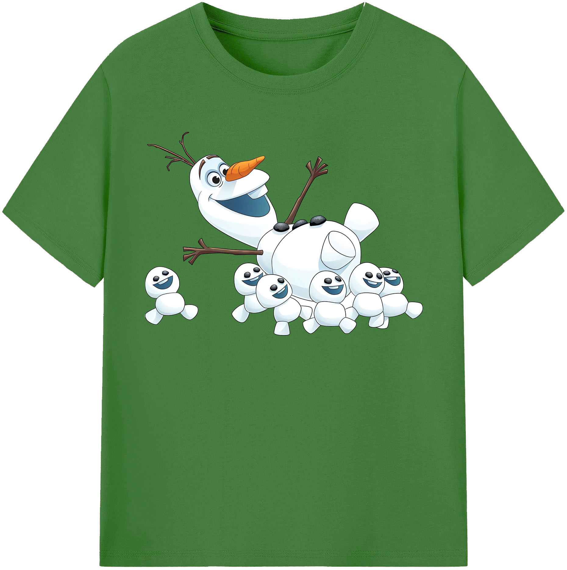 （画像用） アナと雪の女王 アンナ エルサ Frozen Anna Elsa レディースカジュアルプリントTシャツ（綿100％）